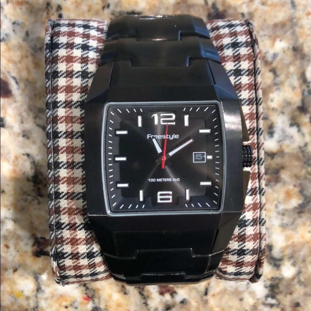 Men’s Freestyle watch, gunmetal